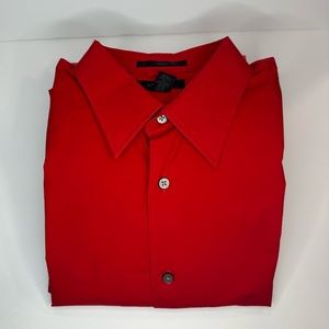 EXPRESS Stretch Cotton Button Down Long Sleeve